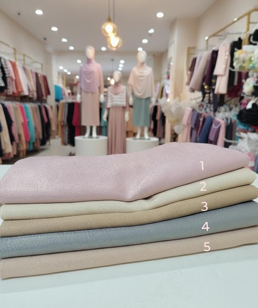 Velvet Shimmer Hijab