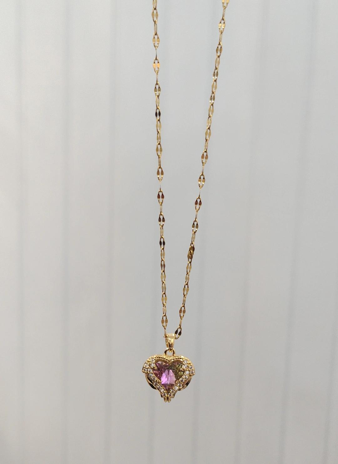 Disney heart neckchain