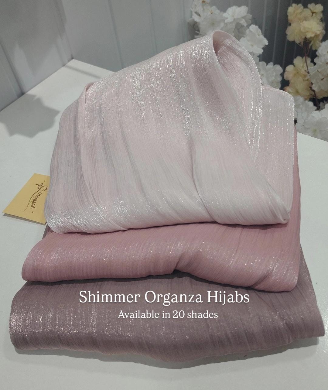 Shimmer Organza Hijabs